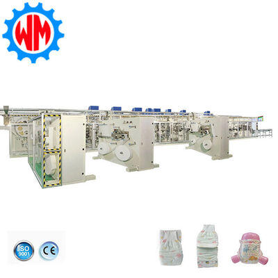 Full Servo Baby Diaper Making Machine Automatic Easy Operation 700pcs/min Stable